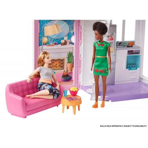 Mattel Barbie Malibu House Playset FXG57 887961690774