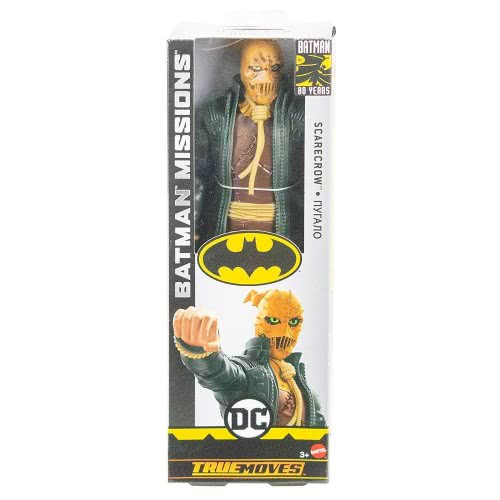 Mattel Batman Missions True Moves Φιγούρα Super-Villain Scarecrow FVM69 / GCK89 887961729719