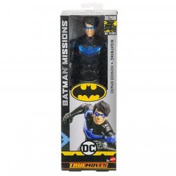 Mattel Batman Missions True Moves Φιγούρα Nightwing FVM69 / GCK90 887961729689