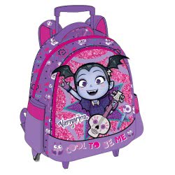 Diakakis imports Vampirina Cool To Be Me Trolley Backpack 27X10x31cm - Purple 000562345 5205698444906