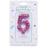 PROCOS Numeral Candles No. 5 089168 5201184891681