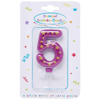 PROCOS Numeral Candles No. 5 089168 5201184891681
