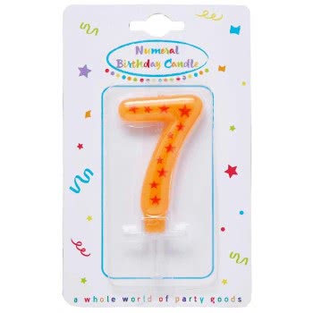 PROCOS Numeral Candles No. 7 089170 5201184891704