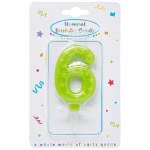 PROCOS Numeral Candles No. 6 089169 5201184891698