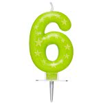 PROCOS Numeral Candles No. 6 089169 5201184891698