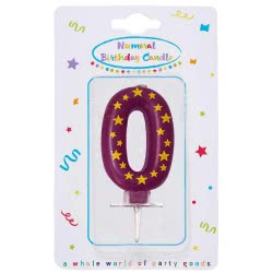 PROCOS Numeral Candles No. 0 089163 5201184891636