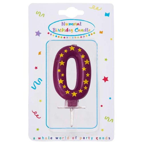 PROCOS Numeral Candles No. 0 089163 5201184891636