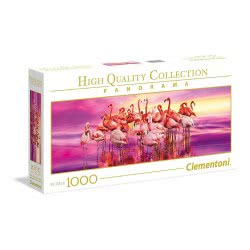 Clementoni Puzzle Panorama High Quality Collection Flamingo Dance 1000 Pcs 1220-39427 8005125394272