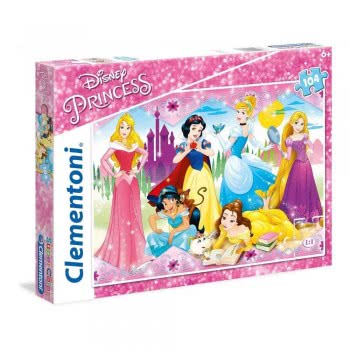 Clementoni Kids Puzzle Super Color Princess 104 Pcs 1210-27086 8005125270866