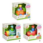 TOMY Toomies Push And Go Αυτοκίνητο, Αεροπλάνο, Φορτηγό - 3 Σχέδια 1000-11012 5011666010123