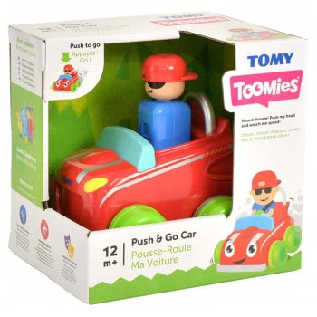 TOMY Toomies Push And Go Plane, Car, Truck - 3 Designs 1000-11012 5011666010123