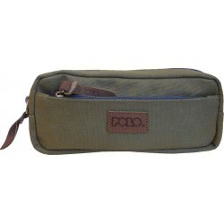 POLO Pencil Case Canvas (P.R.C.) - Green 937257-07 5201927102500