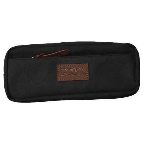 POLO Pencil Case Canvas (P.R.C.) - Black 937257-02 5201927102494