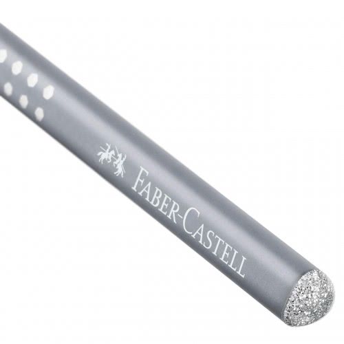Faber-Castell Graphite Pencil Sparkle Pearl Grey 118202 4005401182023