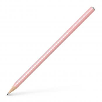 Faber-Castell Sparkle Pearl Pencil B - Rose 118201 4005401182016