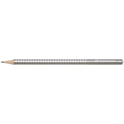 Faber-Castell Sparkle Pearl Μολύβι B - Ασημί 118213 4005401182139