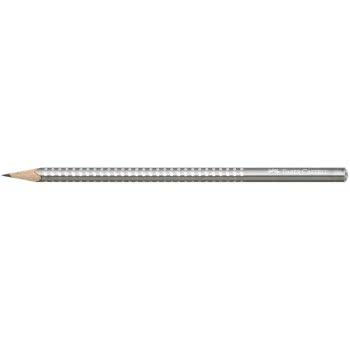 Faber-Castell Sparkle Pearl Μολύβι B - Ασημί 118213 4005401182139