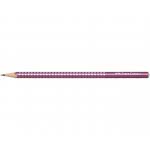 Faber-Castell Sparkle Pearl Μολύβι B - Μπορντώ 118215 4005401182153
