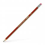 Faber-Castell Μολύβι Γραφίτη Dessin Με Γόμα ΗΒ 112100 4005401121008