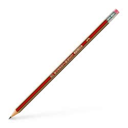 Faber-Castell Graphite Pencil Dessin 2001 With Eraser HB 112100 4005401121008