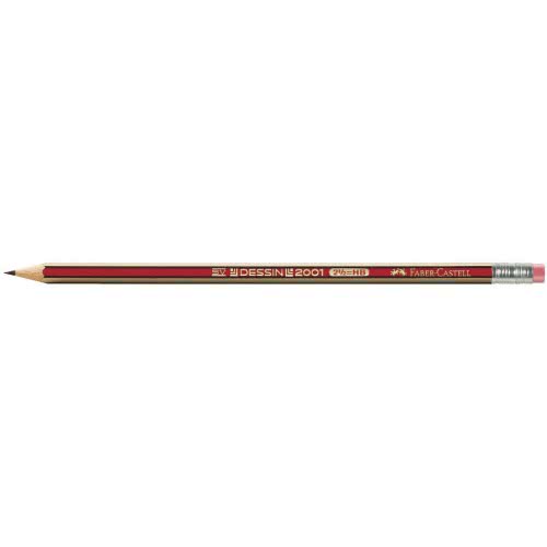 Faber-Castell Μολύβι Γραφίτη Dessin Με Γόμα ΗΒ 112100 4005401121008