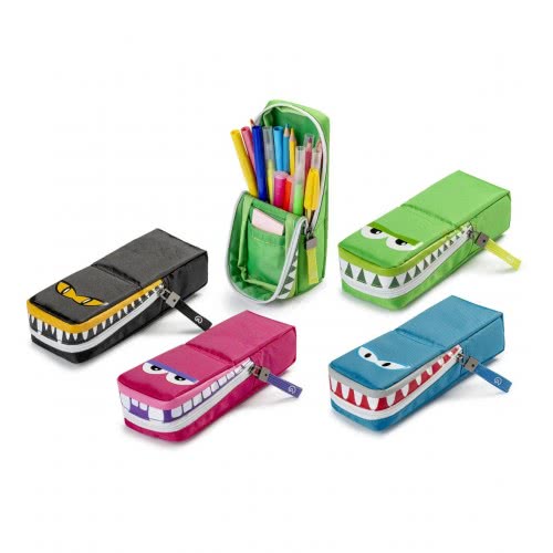 CARIOCA Gnam Pencil Case - 4 Designs C23280 8003511232801