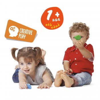 CARIOCA Baby Teddy Bear Shape Κηρομπογιές 6 Τμχ 42956 8003511429560