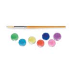 CARIOCA Watercolors With 2 Brushes - 24 Colors 42401 8003511054014