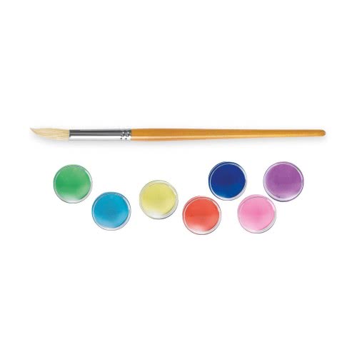 CARIOCA Watercolors With 2 Brushes - 24 Colors 42401 8003511054014