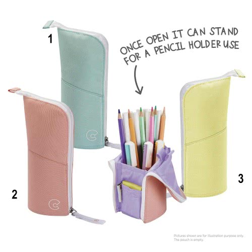 CARIOCA Kimono Pencil Case - 7 Colours C23281 8003511242817