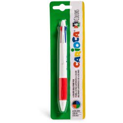 CARIOCA Ballpoint Pen 4 Colours C40145 8003511401450