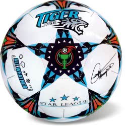 Μπάλα Ποδοσφαίρου Tiger Pro Star Size 5 Άσπρο-Μπλε 35/806 5202522008068