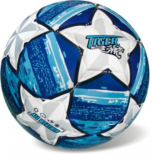 star Μπάλα Ποδοσφαίρου Tiger Mathc Line Size 5 Μπλε 35/808 5202522008082