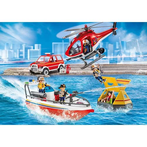 Playmobil City Action Πυροσβεστική Ομάδα Διάσωσης 9319 4008789093196