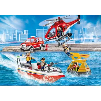 Playmobil City Action Fire Rescue Mission 9319 4008789093196