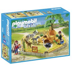 Playmobil City Life Wild Animal Enclosure Playset 5968 4008789059680