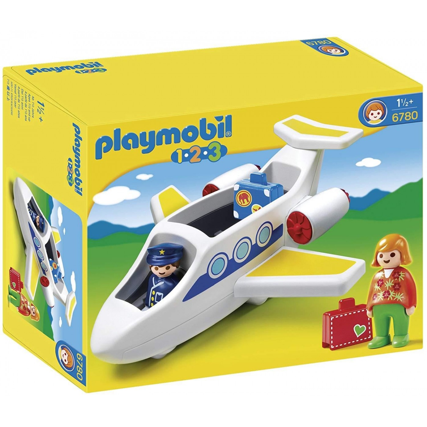 Playmobil 1 2 3 Jet 6780 Toys shop gr