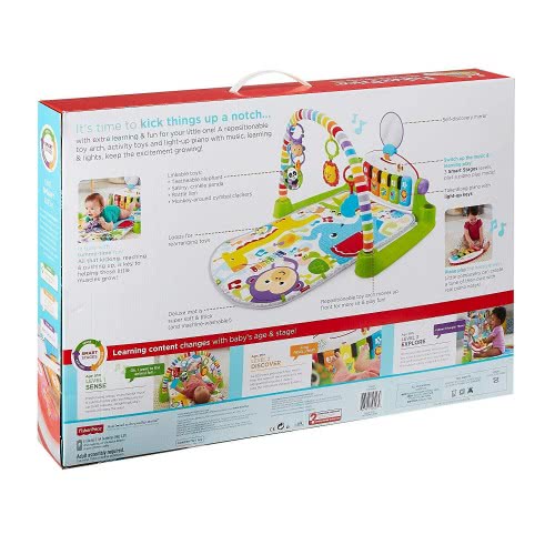 Mattel Deluxe Εκπαιδευτικό Γυμναστήριο - Μουσικό Πιανάκι FWT15 887961682410
