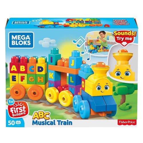 MEGA Musical Train Μουσικό Τρενάκι ABC FWK22 887961675832