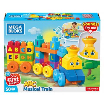 MEGA Musical Train Μουσικό Τρενάκι ABC FWK22 887961675832