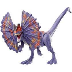Mattel Jurassic World Basic Dinosaur Figure - Savage Strike Dilophosaurus GCR54 / GFG69 887961761504