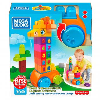 Mattel Count And Bounce Giraffe Καμηλοπάρδαλη GFG19 887961761191