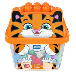 MEGA Smiley Tiger 25 Building Blocks GCT46 / GCT48 887961734324