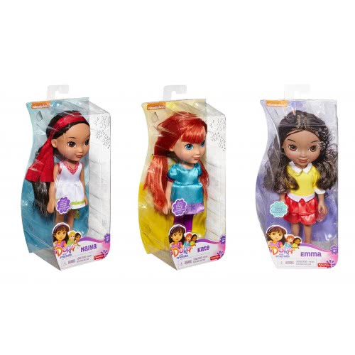 Mattel Ντόρα And Φίλες Κούκλες BHT40 ASST 746775346492