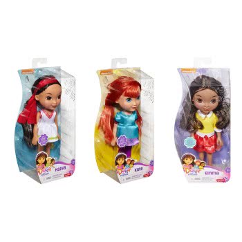 Mattel Ντόρα And Φίλες Κούκλες BHT40 ASST 746775346492