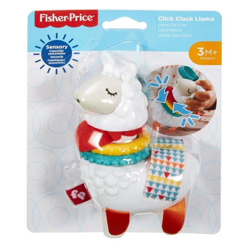 Mattel Click Clack Llama Ζωάκια Κουδουνίστρες - Λάμα GHL23 / FXC20 887961687392