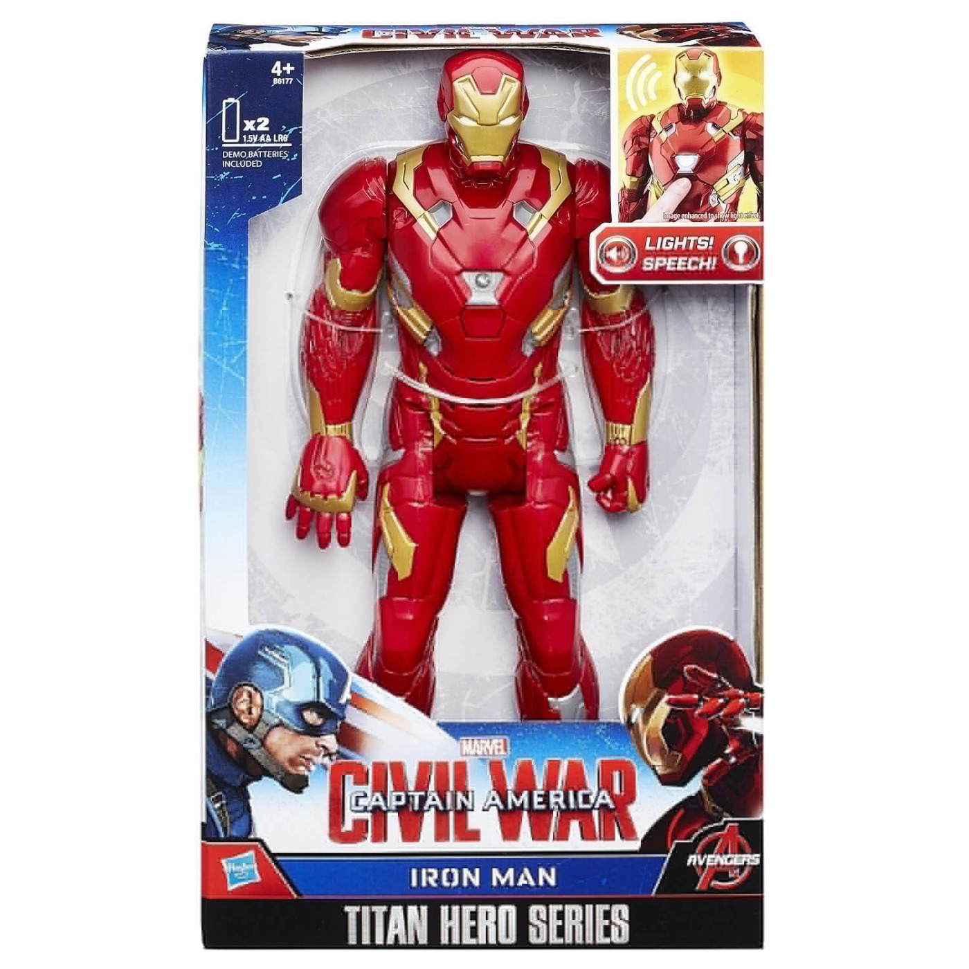 Rubie’s Iron Man Kinderkostüm – Mit Plastron Und Maske, Offiziell Lizenziert