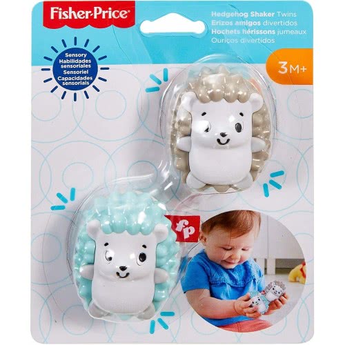Mattel Hedgehog Shaker Twins Ζωάκια Κουδουνίστρες - Δίδυμα Σκαντζοχοιράκια GHL23 / FXC22 887961687415