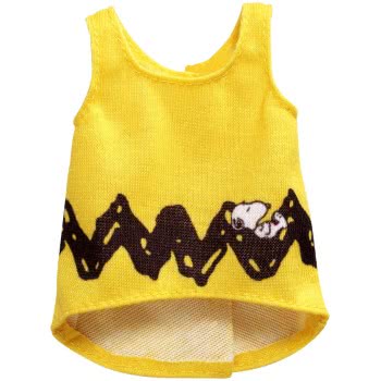 Mattel Barbie Fashions Peanuts Yellow Tank FLP40 / FPW50 887961617771