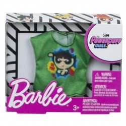 Mattel Barbie Fashions Powerpuff Girls Green Shirt FLP40 / FXJ78 887961693010